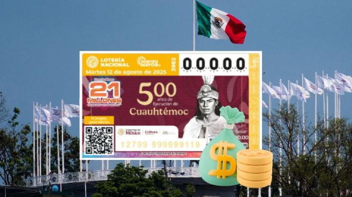 Lotería Nacional: premio mayor de 7 millones de pesos cae en Poza Rica