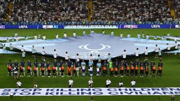 UEFA condena genocidio de Israel a Palestina durante partido PSG vs Tottenham