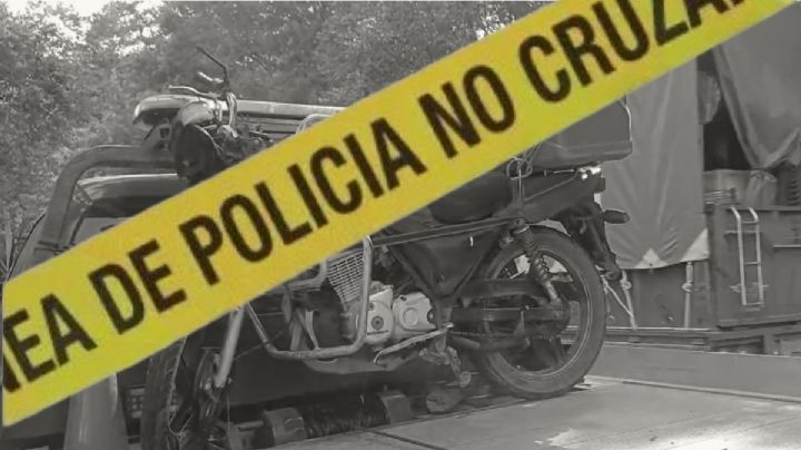 Motociclista muere al chocar contra poste de la CFE