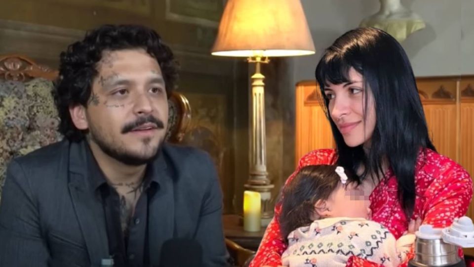 Estuvo de visita en la CDMX sin su hija, Inti.