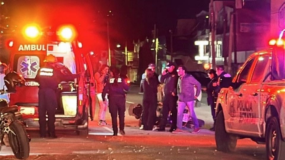 Un motociclista arrolló a tres personas en el bulevar Minero