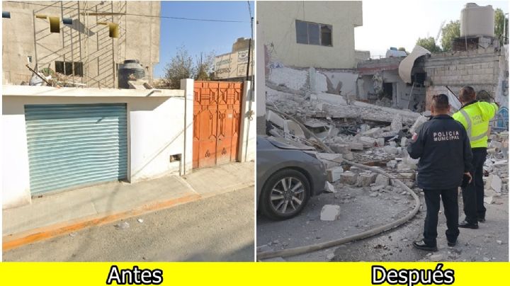 Explota casa en El Tezontle en Pachuca, a metros del Ejército, este es el saldo