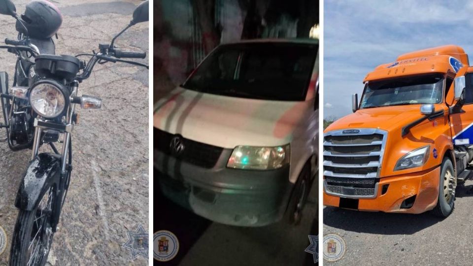 Los hechos fueron en diversas partes de la ciudad.