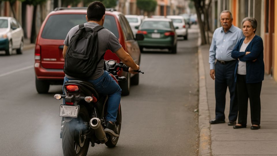 Motos ruidosas, imagen ilustrativa