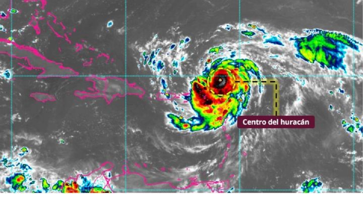 Huracán Erin alcanza categoría 5 en el Atlántico