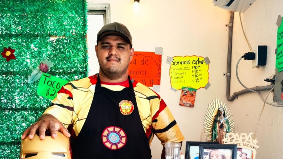 Gibran taquero por accidente y tiktoker en Veracruz por necesidad