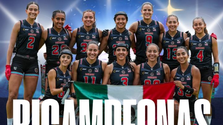 Selección femenil de Flag Football son bicampeonas del mundo; derrotan a Estados Unidos