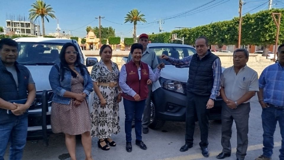 Maricela Hernández Lugo simuló una entrega