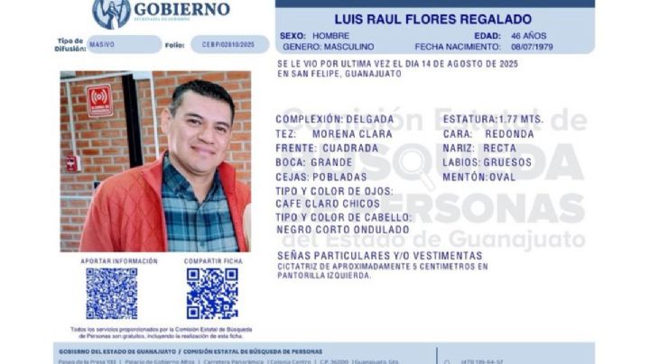 Buscan a profesor leonés desaparecido en San Felipe; hallan su auto abandonado