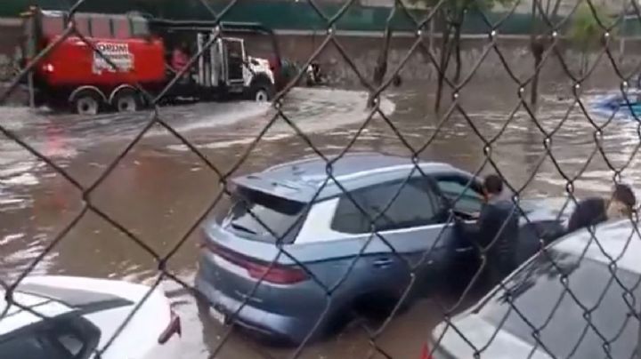 Fuertes lluvias afectan vialidades primarias del Valle de México