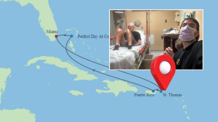 Veracruzano suma 2 semanas varado en Islas Vírgenes, abandonado por crucero