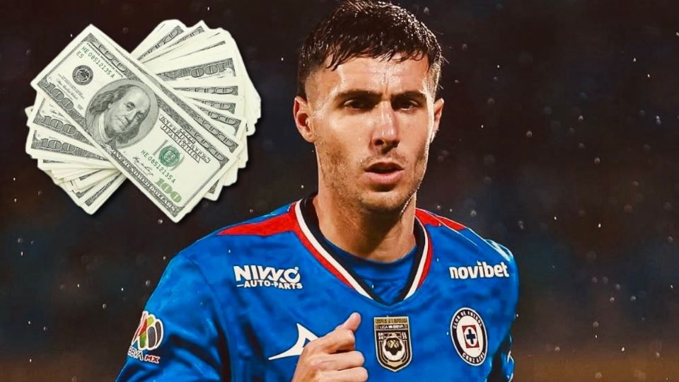 Gana 20 millones de pesos anuales en Cruz Azul