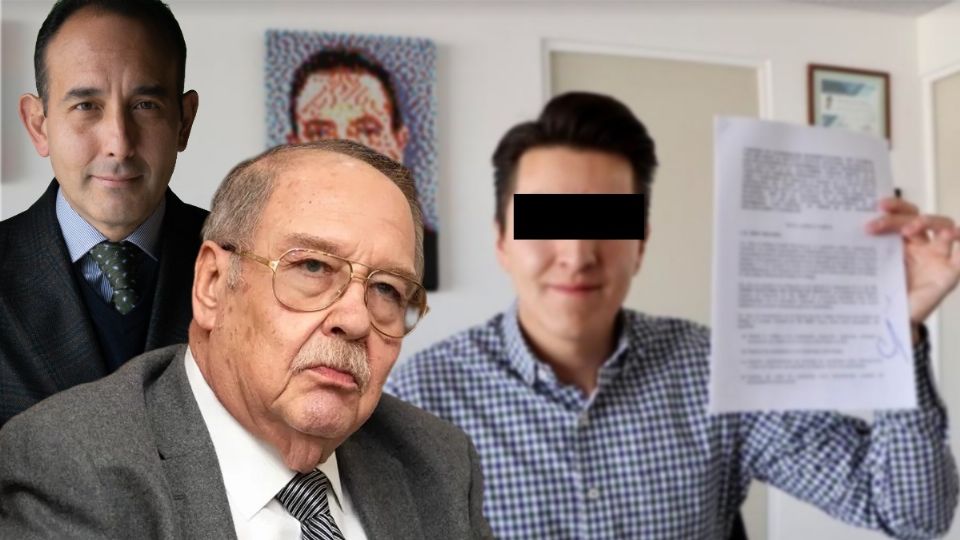 Los abogados de izquierda a derecha son Javier Coello Trejo y Roberto Gil Zuarth