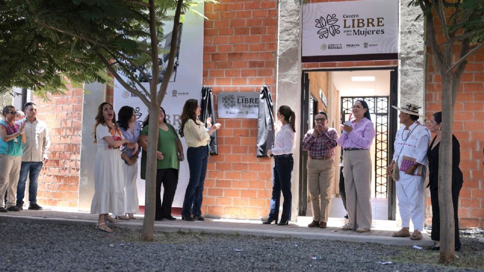 La Presidenta de México, Claudia Sheinbaum Pardo inauguró el Centro LIBRE para las Mujeres de Silao