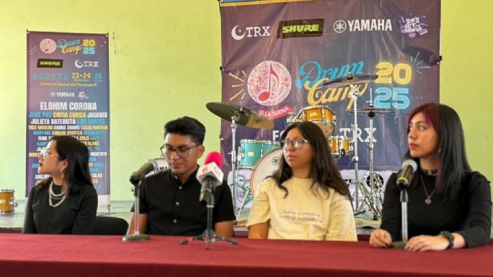 En Pachuca se reunirán bateristas de Latinoamérica, en el Drum Camp 2025
