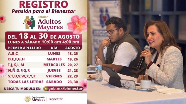 Pensión Bienestar: Abren inscripciones para quienes cumplen 65 años en agosto y septiembre