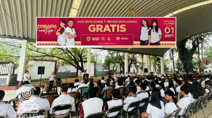 Suspenden cobro de inscripción en planteles Cobaev de Veracruz; esto sabemos