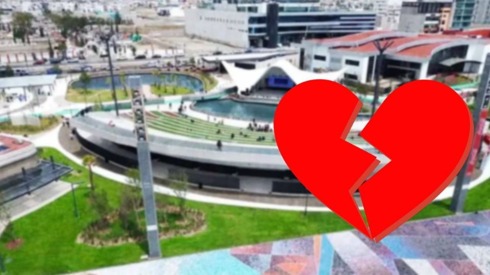 El Parque Cultural Hidalguense fue escenario de un corazón roto