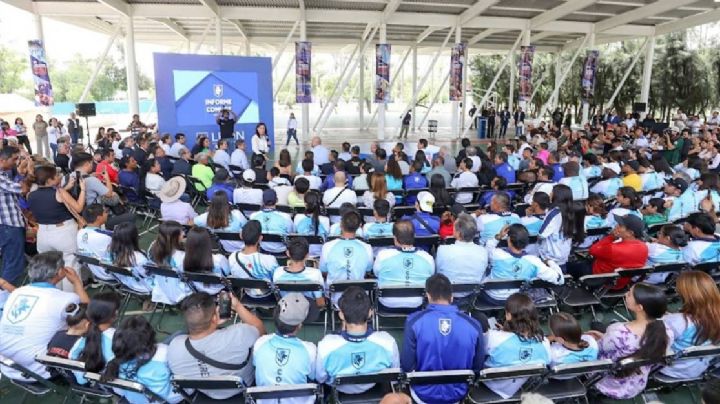 Comude presenta Informe; anuncian techar albercas de Unidad Deportiva