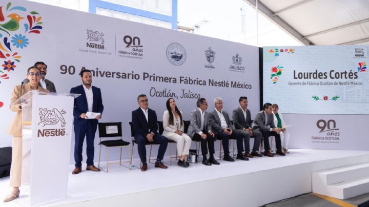 Nestlé México celebra 90 años de su fábrica de Ocotlán