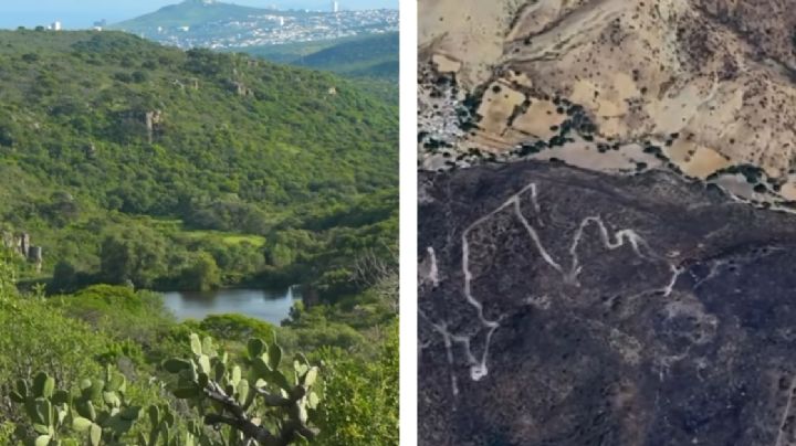 Todo por vender terrenos: inmobiliaria destroza un cerro completo en Hacienda Arriba