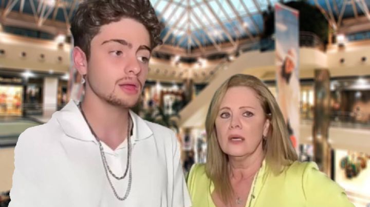 Erika Buenfil y su hijo Nicolás son asaltados en una plaza comercial de la CDMX