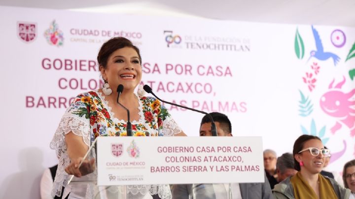 Clara Brugada anuncia el Programa Otoch para unidades habitacionales en la CDMX