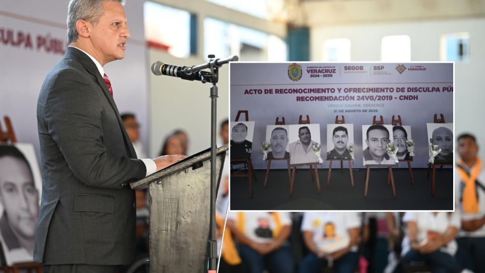 Gobierno de Veracruz ofrece disculpas a familias de 8 policías desaparecidos en Úrsulo Galván