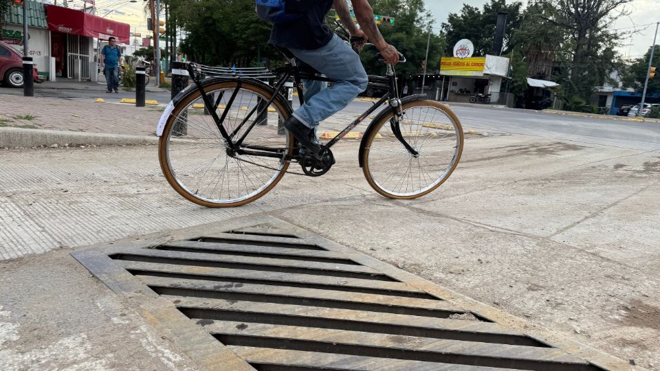 Coladeras mata ciclistas