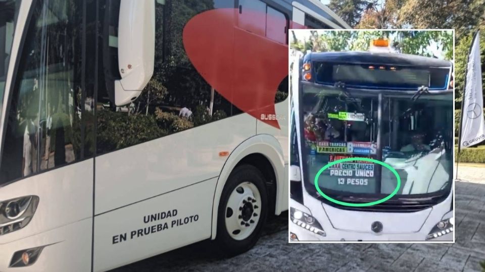 Esta es la ruta del nuevo camión SUX climatizado de Xalapa que cobra 13 pesos