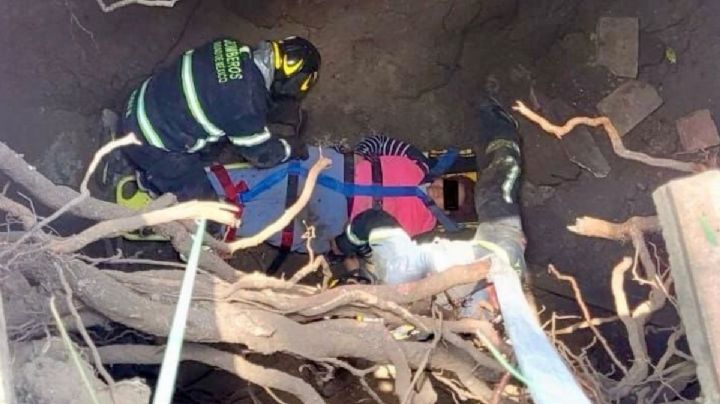 Mujer cae en socavón de 6 metros de profundidad en la GAM; Segiagua supervisará atención médica