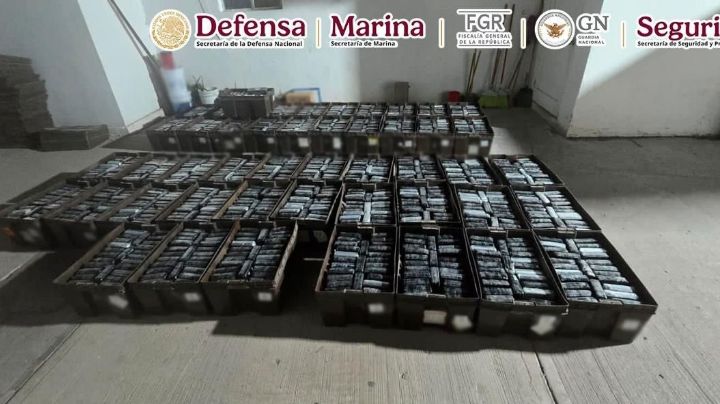 Decomisan más de 2.8 toneladas de cocaína en operativos en Sonora y Guerrero
