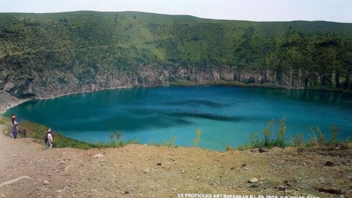 La historia del gran lago que existía en un cráter volcánico en Guanajuato