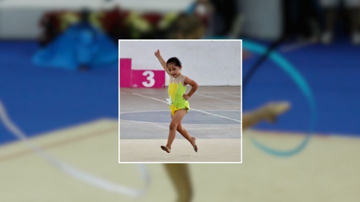 Zoé, gimnasta veracruzana, sueña con participar en Panamericano de Gimnasia para atletas con Síndrome de Down