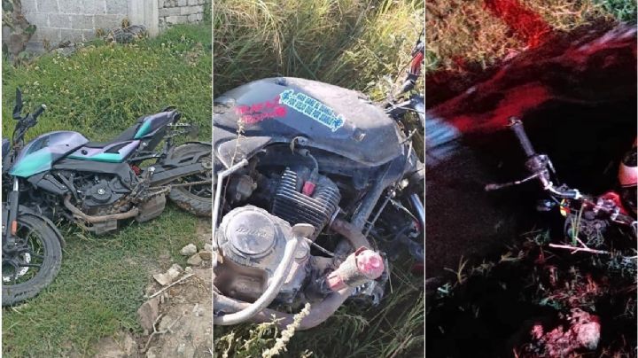 En menos de 48 horas hubo cuatro motociclistas muertos en Hidalgo, tres pudieron ser ejecutados