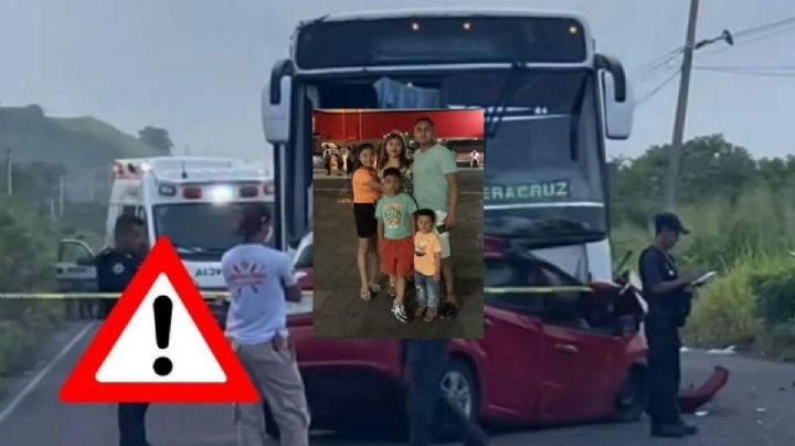 Mueren 5 personas en accidente contra autobús en carretera Alvarado-Arbolillo; ya fueron identificados