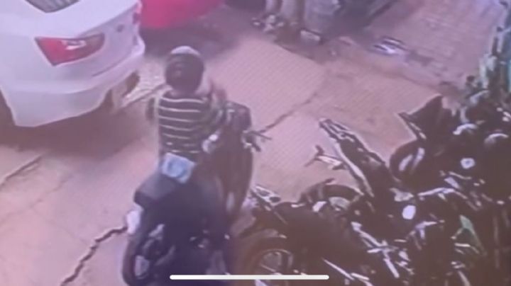 ¡Hasta los cascos de los motociclistas se roban en León! |VIDEO