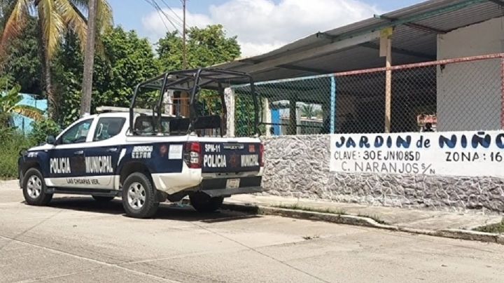 Denuncian robo de equipo en jardín de niños de Las Choapas, Veracruz