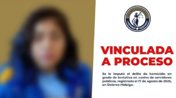 Vinculan a proceso a mujer que disparó contra policías en Dolores Hidalgo
