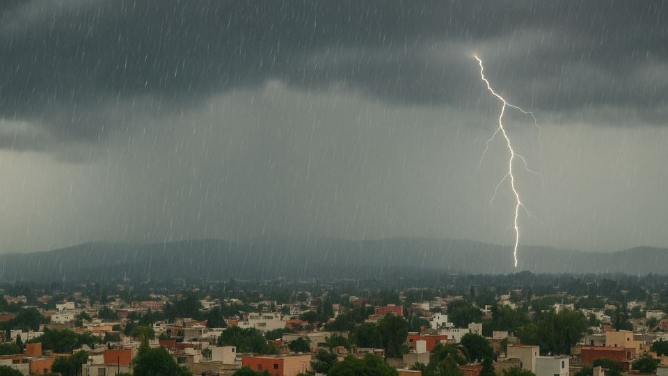Imagen ilustrativa de tormentas en Guanajuato