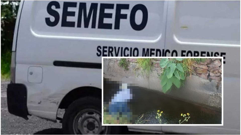 El cuerpo estaba a más de un metro de profundidad