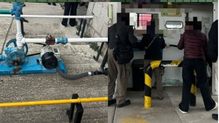 Cierran gasera en San Agustín Tlaxiaca por irregularidad en las cantidades; FGR realiza el aseguramiento