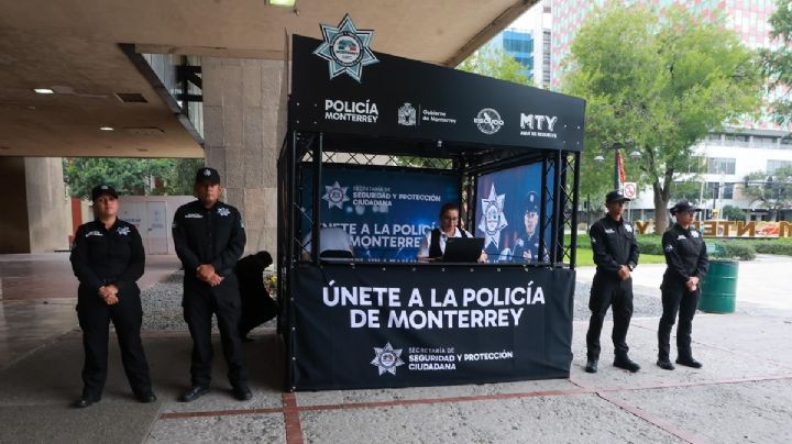 Monterrey busca policías: ofrece sueldo de hasta 35,000 mas beneficios