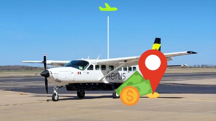 Aerus: los nuevos vuelos de Veracruz y Minatitlán a Ciudad del Carmen desde 1,550 pesos