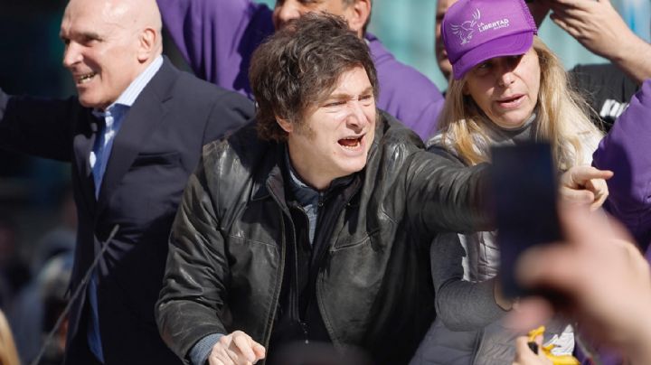 Video de cómo se salvó Javier Milei y su evacuación en medio de protestas en Buenos Aires