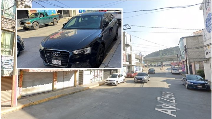 Abandonan Audi de casi un millón de pesos en Mineral de la Reforma; este es