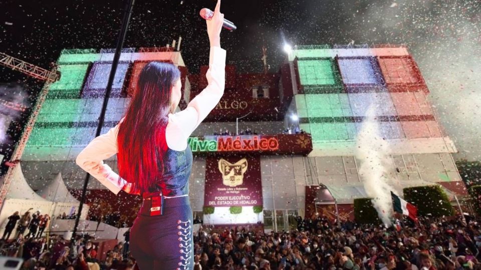 El gobernador de Hidalgo compartió en sus redes sociales el mensaje de la cantante y compositora mexicana, confirmando su presencia en las fiestas patrias