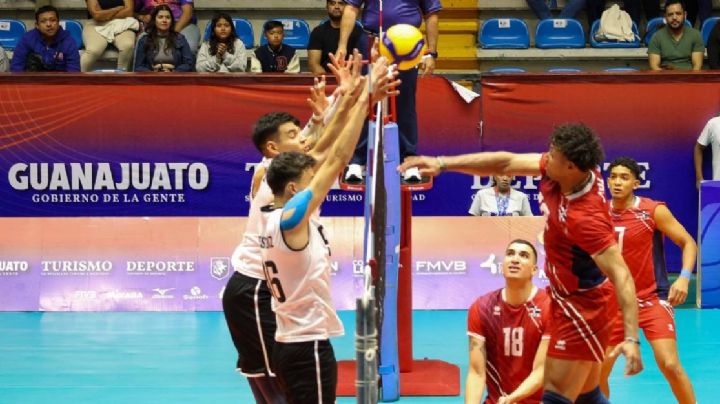 Se impone México a Dominicana en la Copa Panamericana de Voleibol Senior Varonil