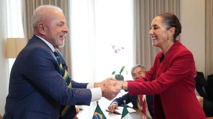 México - Brasil: Sheinbaum encabeza reunión en Palacio Nacional