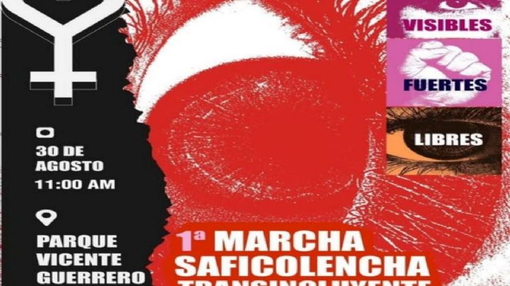 Primera Marcha Saficolencha en Toluca: visibilidad y derechos para mujeres y personas no binarias